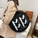 Canvas Tote Bag Large Capacity Handbag Women Shoulder Bag Shopping Purse