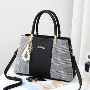 Women Shoulder Bag Tote with Pendant Hanging Handbag