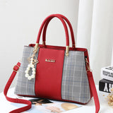 Women Shoulder Bag Tote with Pendant Hanging Handbag