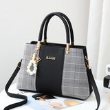 Women Shoulder Bag Tote with Pendant Hanging Handbag