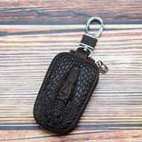 Leather Car Key Holder Female Keys Wallet for Men Cover
