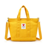 Women Corduroy Shoulder Bag Small Cotton Canvas Handbag