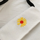 Sweet Cartoon Envelope Messenger Bag with Doll Print