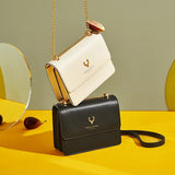 TopFight Chain Bag Small Bag Women's Versatile Cross Shoulder Retro