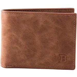 TopFight Light Weight Short Wallet for Men Women PU Cash Holder with Zipper