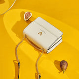 TopFight PU Leather Chain Shoulder Bags Women Bags All-match Chain