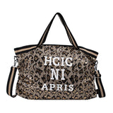Leopard Shoulder Bag Casual Totes Women Messenger Handbags