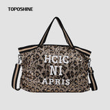 Leopard Shoulder Bag Casual Totes Women Messenger Handbags