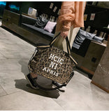 Leopard Shoulder Bag Casual Totes Women Messenger Handbags