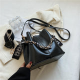 Vintage Crossbody Bag PU Leather Handbags Wide Strap Small Shoulder Bags