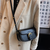 Semicircle Saddle Small Shoulder Bags For Women Crossbody Bag