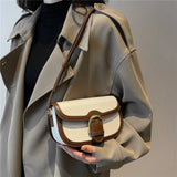 Semicircle Saddle Small Shoulder Bags For Women Crossbody Bag