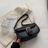 Semicircle Saddle Small Shoulder Bags For Women Crossbody Bag