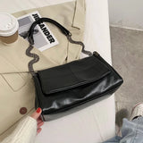 Tote Bag Women PU Leather High Capacity Chain Shoulder Crossbody Bag