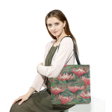 Flower Print Large Capacity Tote Bag