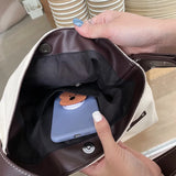 Canvas Messenger Bag Green Shopping Bag Student Large Capacity