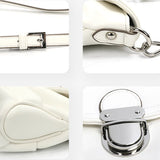 Soft Shoulder Tote Bag with Removable Strap