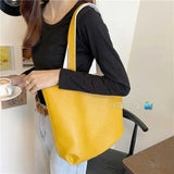 Soft Leather Double-Sided Tote Bag for Women