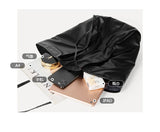Women's PU Leather Tote Bag Large Capacity Handbag