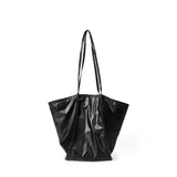 Women's PU Leather Tote Bag Large Capacity Handbag