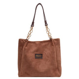 Women's Winter Shoulder Bag PU Leather Handbag Big Zipper Purse