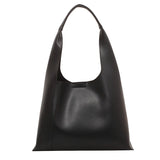 French Style Leather Tote Bag for Women