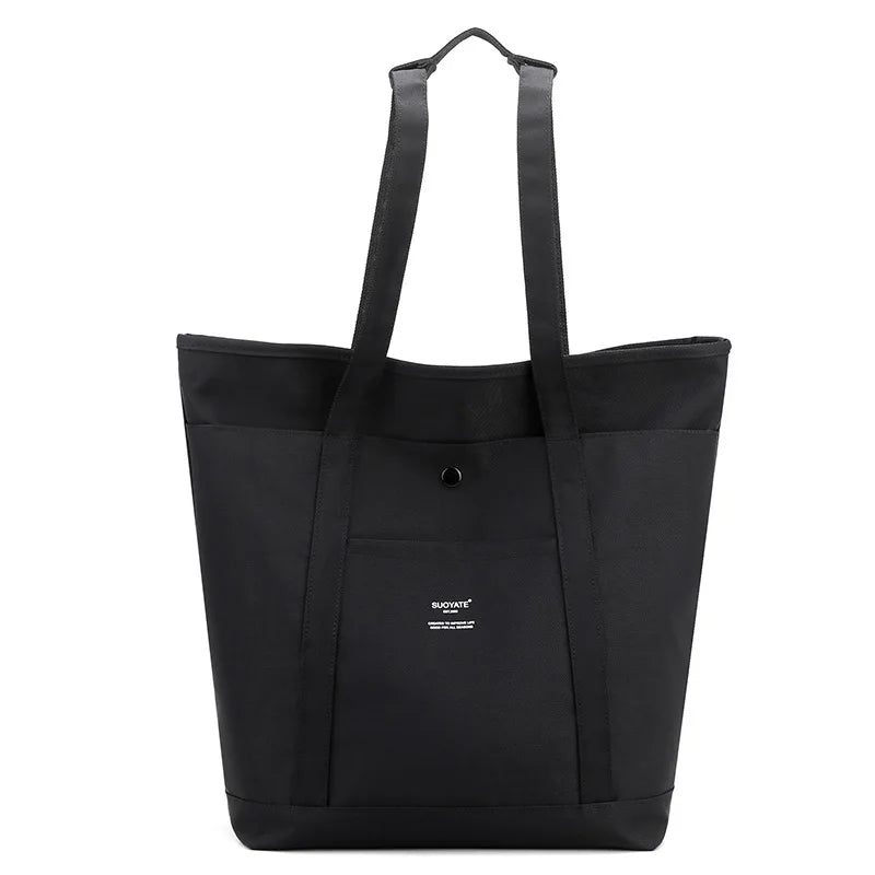 Large Capacity Reversible Tote Bags Women Office Ladies Backpack