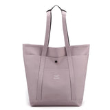 Large Capacity Reversible Tote Bags Women Office Ladies Backpack