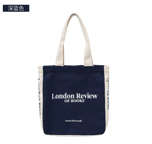 Canvas Shoulder Bag Women's Retro Casual Large Capacity Handbag