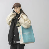 Canvas Shoulder Bag Women's Retro Casual Large Capacity Handbag