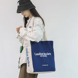 Canvas Shoulder Bag Women's Retro Casual Large Capacity Handbag