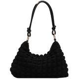 Winter High Handbag Armpit Bag Soft Women Purses and Handbags