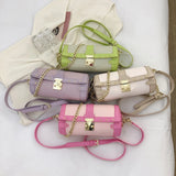 Barrel Shaped Summer Handbag PU Leather Women's Shoulder Bag