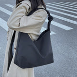 Nylon Travel Handbag Solid Soft Crossbody Casual Shoulder Bag