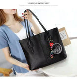 Women's Large Capacity Shoulder Bag for Shopping and Working