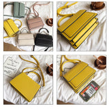 Women Large Capacity Totes Handbags PU Shoulder Messenger Bag