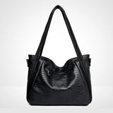 Women Large Capacity PU Handbag Shoulder Messenger Bag