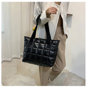 Totes Women's Bag Shopper Large Capacity Female Handbag Soft High Shoulder Bags