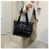Totes Women's Bag Shopper Large Capacity Female Handbag Soft High Shoulder Bags