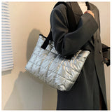 Totes Women's Bag Shopper Large Capacity Female Handbag Soft High Shoulder Bags