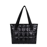 Women's Large Capacity Shopper Tote Bag Soft Shoulder Handbag for Autumn Winter