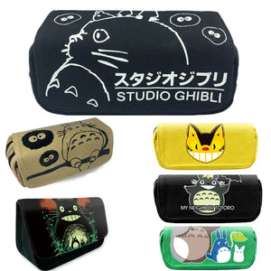 Totoro Neighbor No Face Pencil Case Wallet Purse Pen Zipper Bag