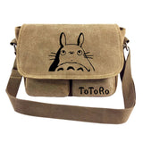 Totoro Susuwat My Neighbor Anime Canvas Crossbody Handbag