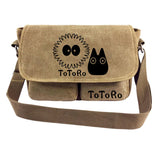 Totoro Susuwat My Neighbor Anime Canvas Crossbody Handbag