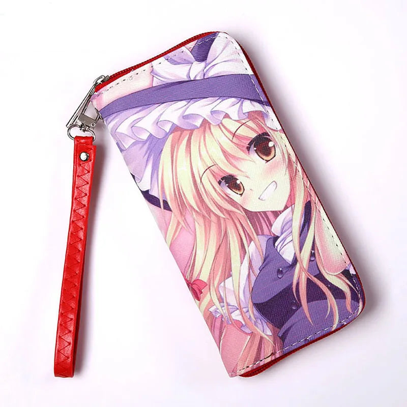 TouHou Project Marisa Long Leather Wallet Women's Portable Purse