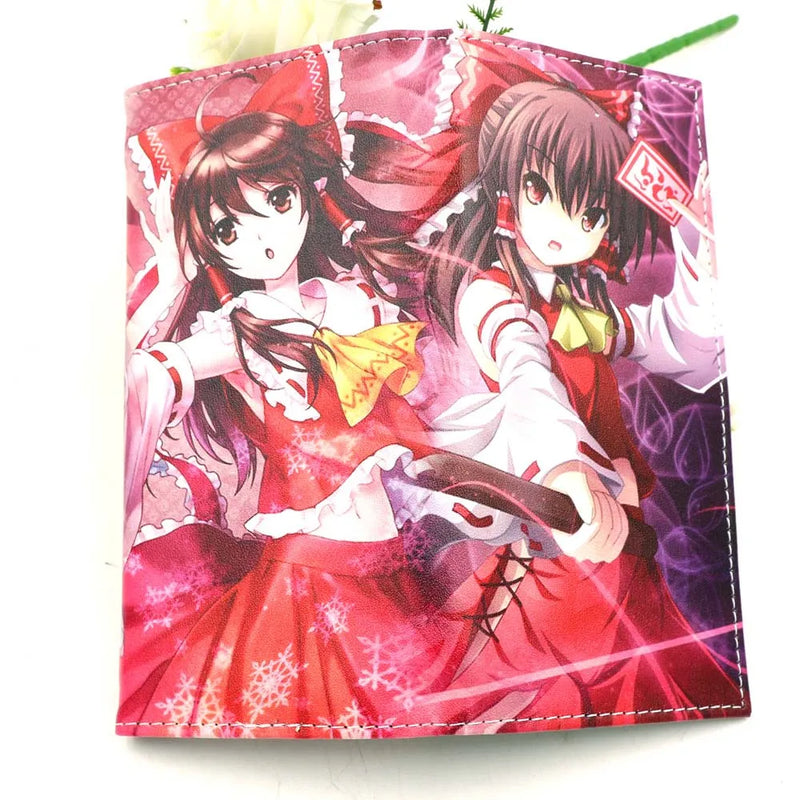 TouHou Project Anime Leather Wallet Clutch Purse