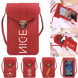 Anime Crossbody Cell Phone Shoulder Bag for Samsung/iPhone