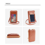 Touch Screen Mobile Phone Bag Female Messenger Bag Durable Large Capacity