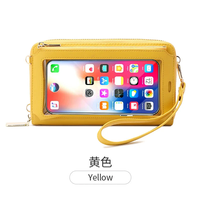 RFID Anti-Theft Touch Screen Mobile Phone Bag