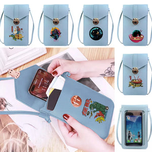 Anime Print Mobile Phone Bag for iPhone/Android